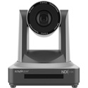 BZBGear BG-ND-20XHSRP PTZ 20X 1080P NDI HDMI 3G-SDI RS232 Live Streaming Camera with POE - Gray