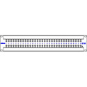 Bittree 422A32 64-Port 2x32 RS422 Active Data Patchbay