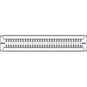 Bittree 422A32 64-Port 2x32 RS422 Active Data Patchbay