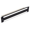 Bittree B52T-1WTHD WECO Low Density Patchbay - 2 Rows 26 Patch Points - 2RU - Non-Normalled - 75ohm Termination - 3G SDI