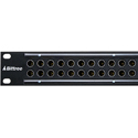 Bittree B64S-1MWTHD Medium Density Mini-WECO - Midsize Video Patchbay - 2X32 - 1 RU