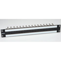 Photo of Bittree B96DC-HNAIH/D25 M2OU7B 2x48 1.5RU DB25 Half Norm Iso Ground TT Patchbay 7-Inch