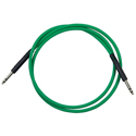 Bittree BPC4805-110 TT (BANTAM) 110 Ohm Audio Patch Cable - 48 Inch - Green