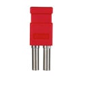 Bittree LP7502 Looping Plug (Standard Size WECO Video) Red