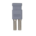 Bittree LP7508 Looping Plug (Standard Size WECO Video) Gray