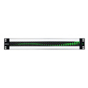 Bittree S64H-1MWNBK 64-Point 12GHz 4K/8K Mini-WECO Mid-Size Video Patchbay  - 2x32 1.5RU