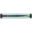 Bittree S64H-2MVTMK 1.5 RU 12G+ Micro-Video Patchbay - 2x32 - Full Normal and Terminated - HDBNC Rear Termination