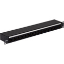 Photo of Bittree SBCCRB01 1 RU 1x16 Bulkhead Patch Panel - XLR to E3 - 1 Designation Strip