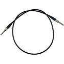 Bittree VPCMV4800-75 Micro-Video patch cable - 75 Ohm - 48-Inches - Black
