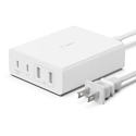 Photo of Belkin BoostCharge Pro 4-Port GaN Charger 108W with 2 USB A Ports and 2 USB C Ports - White - Desktop