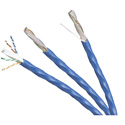 Photo of Belden 10GX12 23 AWG 4 Pair Enhanced Category 6A Cable - Blue - 50 Foot Unterminated