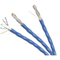 Photo of Belden 10GX12 23 AWG 4 Pair Enhanced Category 6A Cable - Blue - 60 Foot Unterminated