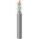 Photo of Belden 10GX52F CMR/Riser CAT6A (625MHz) F/UTP Enhanced Premise Horizontal Cable 4-Pr BC 23AWG - Gray - 1000 Ft