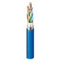 Photo of Belden 10GX62F Riser/CMR Rated Enhanced Category 6A F/UTP 4-Bonded-Pair Cable - Blue - 1000 Foot