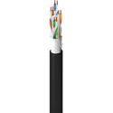 Photo of Belden 10GXW12 Category 6A Cable 500MHz 4 Pair U/UTP Riser-CMR - Black - 1000 Foot