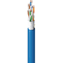 Photo of Belden 10GXW12 Category 6A Cable 500MHz 4 Pair U/UTP Riser-CMR - Light Blue - 1000 Foot