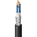 Photo of Belden 1172A Low-Noise High-Conductivity Shielded Star-Quad Flexible Microphone Cable 4-Pr 26AWG - Black - 1000 Ft