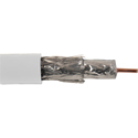 Photo of Belden 1189A Series 6 RG6/18 CATV Quad Shield Solid BCCS Broadband Coax Cable - White - 1000 Foot Unreel Box