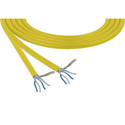 Photo of Belden 1192A Star Quad Low Impedance Mic & Instrument Cable Str BC 4x24AWG - Yellow - 1000 Ft