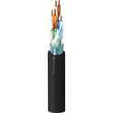 Photo of Belden 1213F CMP/Plenum Category 5E+ Premise Horizontal Cable (350MHz) 4-Pr - Black - 1000 Ft