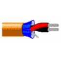 Photo of Belden 1266A CM-Rated Single Pair Analog Audio Cable Str TC/Shielded 2-22 AWG - Orange - 1000 Ft/Unreel Box