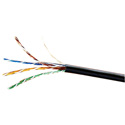 Photo of Belden 1305A CatSnake Up-Jacketed Cat 5e U/UTP Tactical Indoor/Outdoor Cable UV Resistant 24 AWG - Black - 1000 Ft