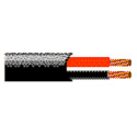 Belden 1311A 2-Conductor Flexible Indoor/Outdoor Direct Burial BC-OFHC Speaker Cable 12 AWG - Black - 1000 Ft
