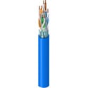 Photo of Belden 1351A CMR/Riser Cat 6 Premise Horizontal F/UTP Cable (250MHz) 4-Pr BC 23AWG  - Blue - 1000 Ft
