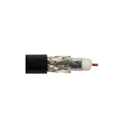 Belden 1369R Riser/CMR Indoor RG6 Serial Digital Coax Video Cable BC/Shielded 18AWG - Black - 1000 Ft