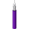 Photo of Belden 1505A CMR Rated 6G-SDI RG59 75 Ohm Digital Coaxial Video Cable 20AWG - Violet - Per Foot