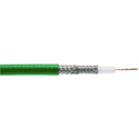 Photo of Belden 1505F CM Rated RG59 75 Ohm 6G-SDI Flexible Stranded Copper Coaxial Video Cable 22AWG - Green - 1000 Ft