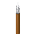 Belden 1506A 6G-SDI CMP/Plenum RG-59 Coaxial Cable Solid BC 20 AWG - Brown - 1000 Foot