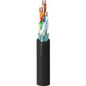 Photo of Belden 1533P CMP/Plenum 4-Pair Category 5e Premise Hoirzontal F/UTP Copper Cable - Black - 1000 Foot