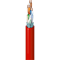 Photo of Belden 1533P CMP/Plenum 4-Pair Category 5e Premise Hoirzontal F/UTP Copper Cable - Red - 1000 Foot