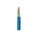 Photo of Belden 1585A CMP/Plenum U/UTP Premise Horizontal CAT5e Cable (200MHz) 4-Pr BC 24AWG - Blue - 1000 Ft