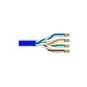 Photo of Belden 1592A CM Rated Cat5e Premise Patch U/UTP Ethernet Cable (200MHz) 4-Pr 24AWG - Blue - 1000 Foot