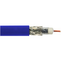 Belden 1694A 0061000 75 Ohm 3G-SDI Digital Coaxial Cable - RG-6 - 18 AWG - CMR Rated - Blue - 1000 Foot