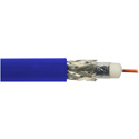 Photo of Belden 1694A 0061000 CMR Rated 6G-SDI RG6 75 Ohm Digital Coaxial Video Cable 18AWG  - Blue - 1000 Ft