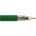 Photo of Belden 1694A N3U1000 CMR Rated 6G-SDI RG6 75 Ohm Digital Coaxial Video Cable 18AWG - Green - 1000 Ft