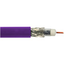 Photo of Belden 1694A CMR Rated 6G-SDI RG6 75 Ohm Digital Coaxial Video Cable 18AWG - Violet - Per Foot
