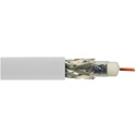 Photo of Belden 1694A CMR Rated 6G-SDI RG6 75 Ohm Digital Coaxial Video Cable 18AWG - White - Per Foot
