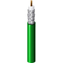Photo of Belden 1694F Flexible CM Rated 6G-SDI RG6 75 Ohm Digital Coaxial Video Cable 19AWG - Green - 1000 Foot