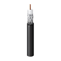 Photo of Belden 1695PX 75 Ohm SDI OSP Coax Cable - RG-6 - 18 AWG Solid BC - PVDF Jacket - Black - 1000 Foot