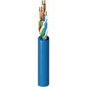 Photo of Belden 1700A CAT5Eplus Horizontal Bonded-Pair 4 Pair UTP LS-PVC High Performance Data Cable - Blue - 1000 Foot