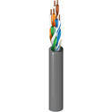 Photo of Belden 1700A CAT5Eplus Horizontal Bonded-Pair 4 Pair UTP LS-PVC High Performance Data Cable - Gray - 1000 Foot