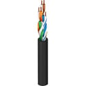 Belden 1752A Multi-Conductor Enhanced CAT5e Bonded-Pair - Black - 1000 Foot/Unreel Put-Up