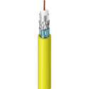 Belden 1794A 16 AWG High Density SMPTE 424M Digital Coax Cable - Yellow - 1000 Foot