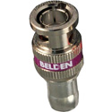 Belden 1794ABHD1 RG-7 6GHz 1-Piece BNC Compression Connector for 1794A RG-7 Cable - Purple Band