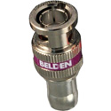 Photo of Belden 1794ABHD1 RG-7 6GHz 1-Piece BNC Compression Connector for 1794A RG-7 Cable - Purple Band