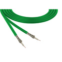 Photo of Belden 179DT CMR/Riser Ultra-Miniature RG179 Serial Digital Coax Sld BC/Foil+TC Braid 28.5 AWG - Green - 1000 Foot